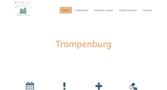 Desktop Screenshot of groepspraktijktrompenburg.nl